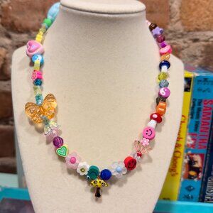 YELLOW MUSHROOM EYE CANDY CHAIN